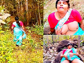 Desi outdoor forest sex...